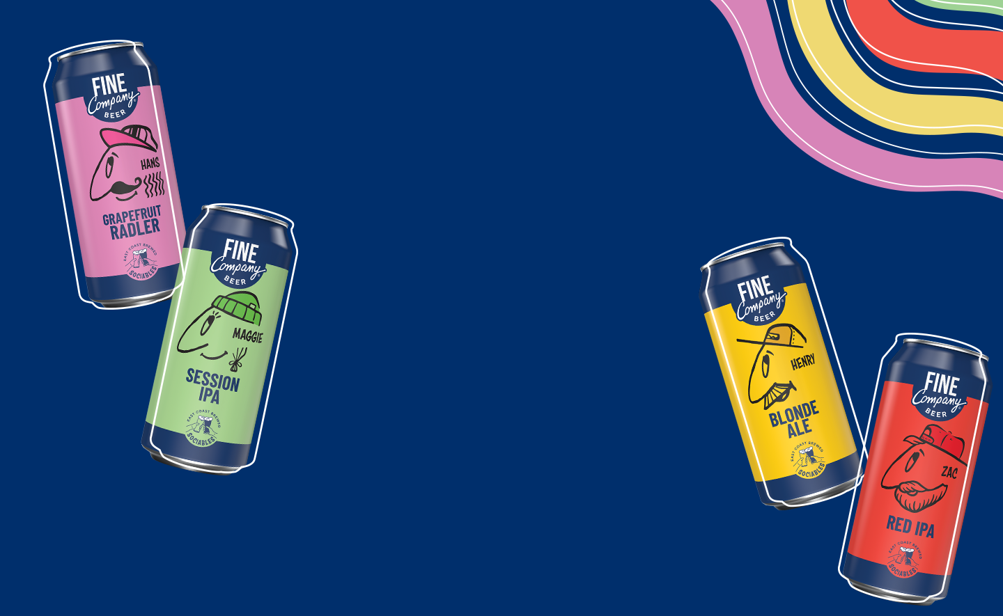 background with cans